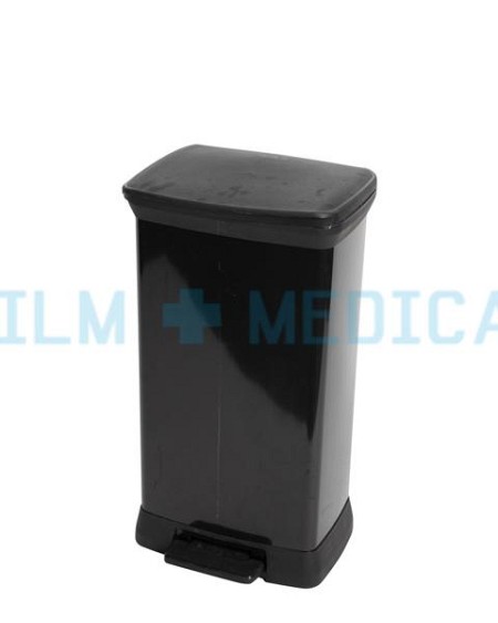 Black Clinical Waste Bin